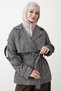 Double-Breasted Belted Bitter Brown Trench Coat