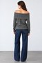 Women's Madonna Collar Wool Knitwear Sweater - 5