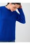 Kobalt Crew Neck Relaxed Fit Long Sleeve Knit Sweater - 5