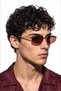 Reign Gold Dark Red Men's Sunglasses - 2