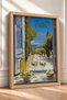 In Vino Veritas Wine and Countryside Scenery Framed Painting Italy Poster Wall Decor Itn080 - 2