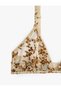 Non-Wired Non-Padded Floral Patterned Tulle Soft Bra - 3