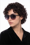 Carmel Black Red Black Sunglasses - 3