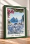 Cala Goloritze Scenic Terrace Table Framed Painting Italy Poster Wall Decor Itn071 - 2