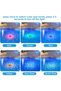 Floating Swimming Pool Lights, Fish Pattern 1PCS Color Changing Pool Light Underwater Float, 4 Color - 4