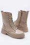 Women's Lace-Up and Zippered Boots - 6