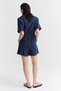 Women's Textured Jumpsuit with Elastic Waist - 5