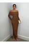 Rochie maxi, maro - 2