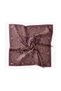 Twill Silk Scarf Floral Paisley Plum - 5