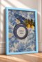 Sole Mio Written Plate and Lemons Framed Painting Italy Poster Living Room Kitchen Wall Decor Itn065 - 2