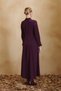 Plum Cup Detailed Dress - 6