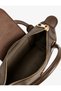 Covered Double Handle Zippered Long Strap Hand and Crossbody Bag - 6