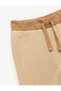 Striped Jogger Brown Baby Boy Sweatpants 7Wmb40014Tk - 4