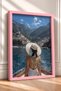 Tekne Ucunda Straw Hat Woman Framed Painting Italy Poster Living Room Kitchen Wall Decor Itn114 - 2