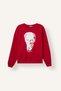 Crew Neck Ataturk Printed Thick Fabric Sweatshirt J0130Ax26Wn - 5