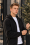 Men's Fleece Lined Winter Non-Pilling Full Zipper Hooded Sweatshirt Jacket with Pockets - 7