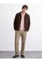 Özmarka New Season Brown Regular Fit Men's Jacket - 2