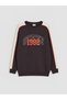 Özmarka New Season Brown Printed Boys' Sweatshirt - 2