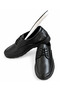 Men's Black Lace-Up Classic Shoes – Casual Stylish Model