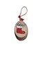 Painted wooden globe, boot - 4