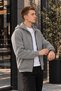 Men's Winter Fleece-Lined Anti-Pilling Fabric Full Zipper Hooded Sweatshirt Jacket with Kangaroo Pocket - 8