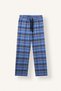 100% Cotton New Regular Fit V-Neck Checkered Long Sleeve 2-Piece Flannel Set H9666Ax26Au - 8