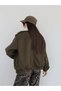 Fur collar epauletted cashmere jacket - 6