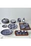 Blue and White Tableware Set - 2