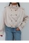Button Detail Stand Collar Trench - 3