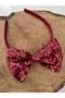 New Year Concept Sequined Bow Children's Crown Buckle - 5