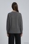 Crew Neck Oversize Knitwear Sweater 2521 Anthracite - 3