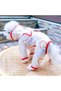 Small Breed Dog Raincoat Transparent Rainbow Patterned Overalls with Ears Raincoat 3 - 3.5 kg - 3
