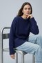 Crew Neck Oversize Knitwear Sweater 2521 Laci
