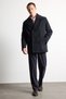 Slim Fit Buttoned Pocketed Lined Cashmere Coat D1521Ax26Wn - 2