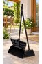 Dustpan and Brush Set - Foldable, Space-Saving Dustpan and Brush Set - with Wheels, Container, Collapsible - 2