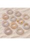 Thick Agate Ring – Misty Variegated - 9×4 mm Thickness (63808) - Price is for 1 ring - 2