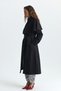 Long Trench Coat with Cape - 2