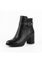 Women's Classic Thick Heel Side Zipper Casual Boots - 3