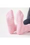 3 Pairs of Women's Non-Slip Silicone Sole Patterned Pilates and Yoga Socks - 4