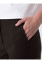 Ozmarka New Season Brown High Pleated Women's Fabric Trousers - 3