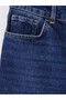 Indigo Pocketed Straight Jeans - 6