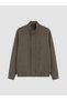 Freezen Store: I Standart Fit Wool Blend Stand-Up Collar Men's Jacket. - 7