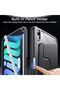 360 °   حافظة دوارة لجهاز iPad mini A17 Pro/الجيل السادس، لون رمادي فلكي - 5