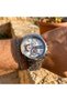 Men's Steel Wristwatch with Bracelet Gift Box Silver Color White Dial Chronograph Design Watch Set Frn56