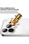 واقي عدسة الكاميرا HX77 متوافق مع هاتف iPhone 18 Pro Max، شفاف، مقاوم للخدش والصدمات، عالي الشفافية - 7