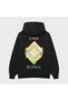 Unisex Casablanca Sun Printed 3 Thread Raster Hoodie Sweatshirt - 2