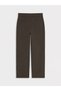 Özmarka New Season Khaki Men's Pleated Trousers with Drawstring Waist - 2