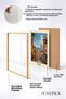 Rome Streets and the Bell Tower Framed Painting Italy Poster Living Room Kitchen Wall Decor Itp021 - 4