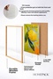 Lemon Written Brush Textured Lemon Framed Painting Italy Poster Living Room Kitchen Wall Decor Itp036 - 4