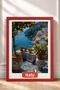 Italy Written Tile Flowerpot Terrace Framed Painting Italy Poster Living Room Kitchen Wall Decor Itn072 - 3